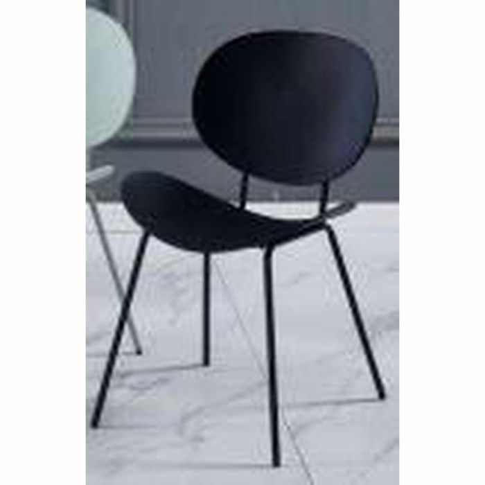 Taburete DKD Home Decor 52,5 x 49 x 104 cm 50 x 51 x 104 cm Negro Metal Polipropileno 1