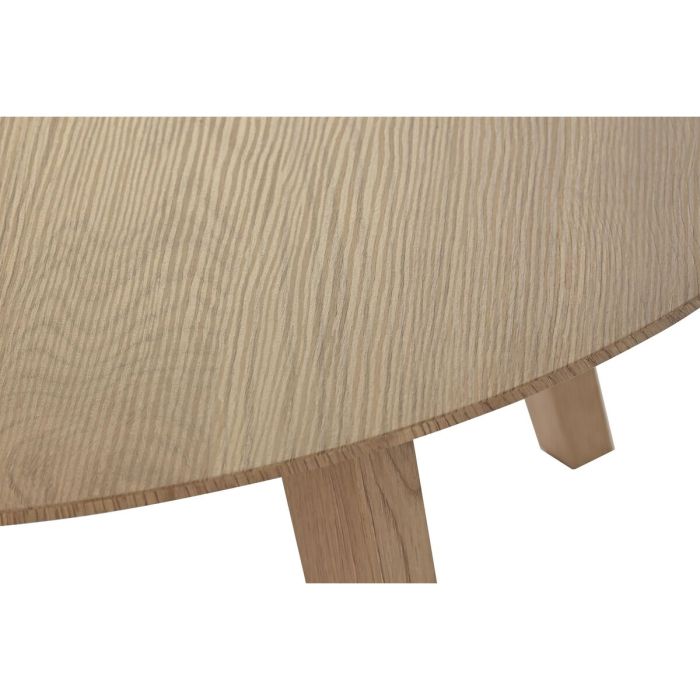 Mesa de Centro DKD Home Decor Metal Madera MDF 90 x 90 x 45 cm 2