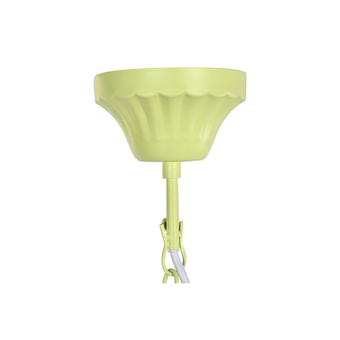 Lámpara de Techo DKD Home Decor Metal Verde Acrílico 25 W (51 x 51 x 100 cm) 2