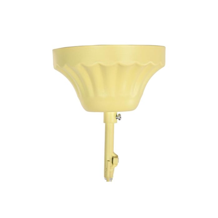 Lámpara de Techo DKD Home Decor Metal Marrón Amarillo 50 W Madera MDF (35 x 35 x 95 cm) 4