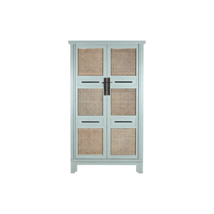 Armario DKD Home Decor 105 x 42 x 188 cm Natural Verde 2 Armario DKD Home Decor 105 x 42 x 188 cm Natural Verde 2