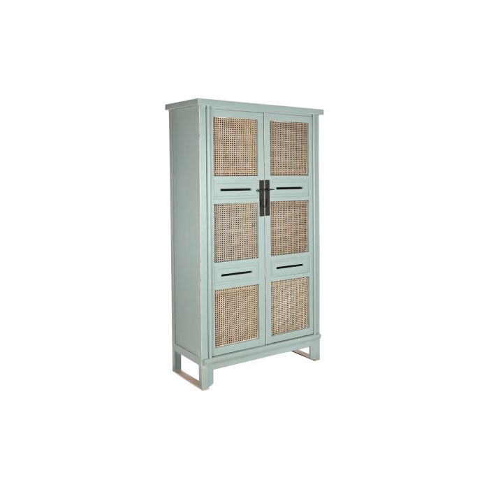 Armario Oriental DKD Home Decor Verde Natural 42 x 188 x 105 cm Armario Oriental DKD Home Decor Verde Natural 42 x 188 x 105 cm