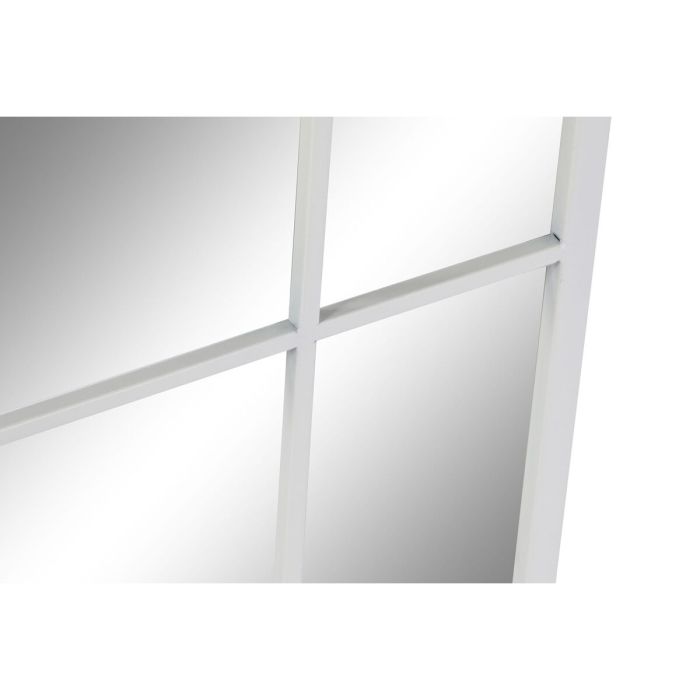 Espejo de pared DKD Home Decor Blanco Cristal Hierro Espejo 90 x 2 x 180 cm 1