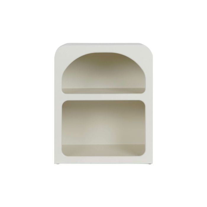 Mesita de Noche DKD Home Decor Blanco Abeto Madera MDF 45 x 40 x 55 cm 3 Mesita de Noche DKD Home Decor Blanco Abeto Madera MDF 45 x 40 x 55 cm 3