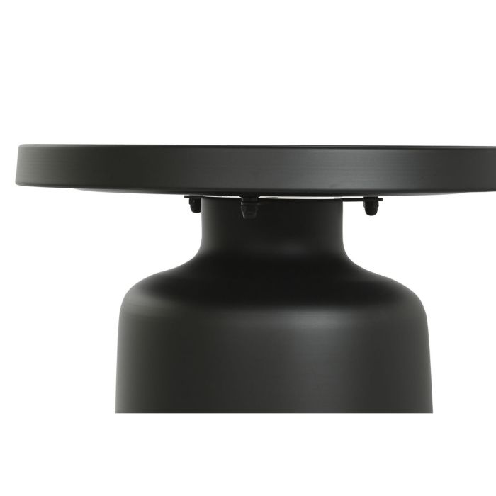 Mesa auxiliar DKD Home Decor Negro Metal 50 x 50 x 47 cm 3 Mesa auxiliar DKD Home Decor Negro Metal 50 x 50 x 47 cm 3