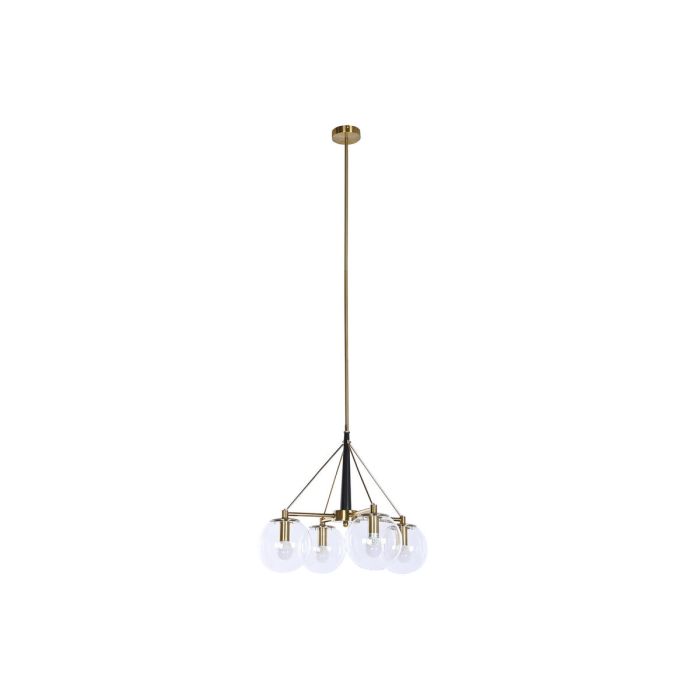 Lámpara de Techo DKD Home Decor 50 x 50 x 144 cm Cristal Dorado Metal 50 W