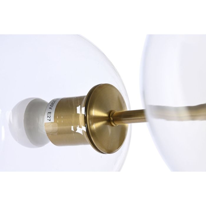 Lámpara de Techo DKD Home Decor 56 x 56 x 36 cm Cristal Dorado Metal 50 W 6