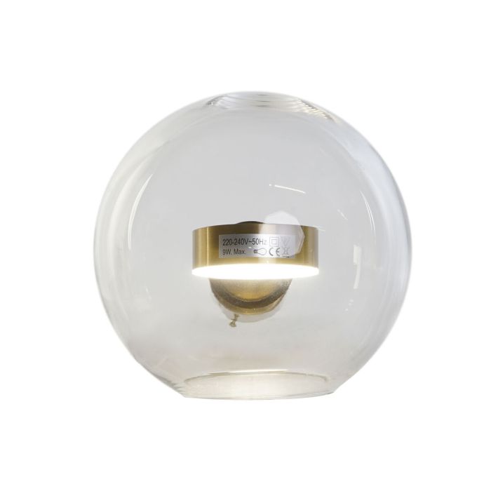 Lámpara de Pared DKD Home Decor Cristal Dorado Metal Moderno 20 x 25 x 20 cm 3