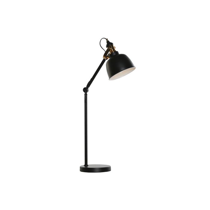 Lámpara de mesa DKD Home Decor 41 x 18 x 59 cm Negro Dorado Metal 220 V 50 W