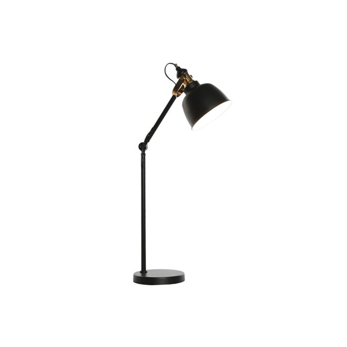 Lámpara de mesa DKD Home Decor 41 x 18 x 59 cm Negro Dorado Metal 220 V 50 W 1