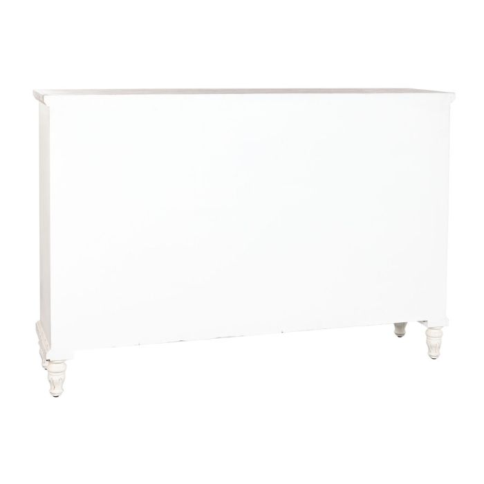 Aparador DKD Home Decor 150 x 36 x 104 cm Abeto Cristal Natural Blanco 2