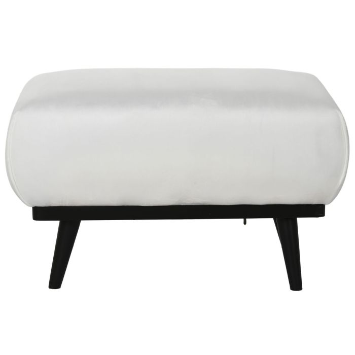 Banqueta DKD Home Decor Blanco Negro 70 x 50 x 42 cm 3