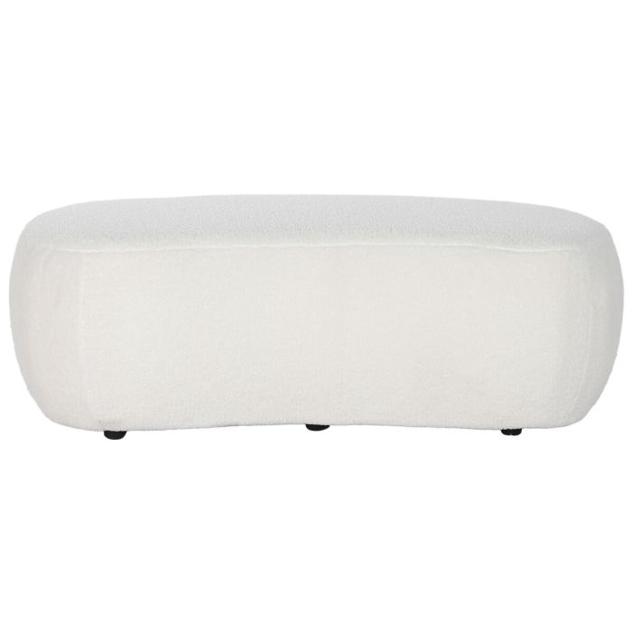 Banqueta DKD Home Decor Blanco Negro 130 x 62 x 43 cm 1