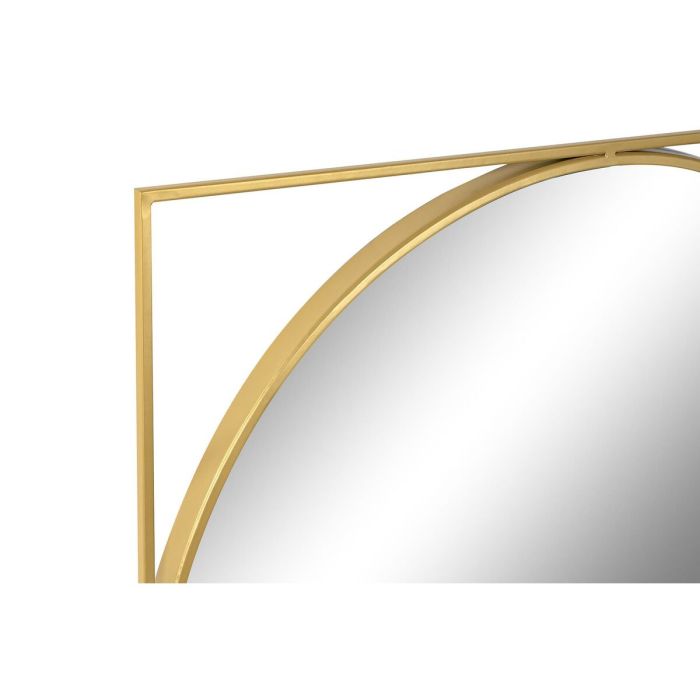 Espejo de pared DKD Home Decor Dorado Metal Cristal Moderno 120 x 2 x 120 cm 2 Espejo de pared DKD Home Decor Dorado Metal Cristal Moderno 120 x 2 x 120 cm 2