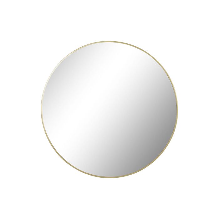 Espejo de pared DKD Home Decor Dorado Metal Espejo Moderno 120 x 2 x 120 cm Espejo de pared DKD Home Decor Dorado Metal Espejo Moderno 120 x 2 x 120 cm