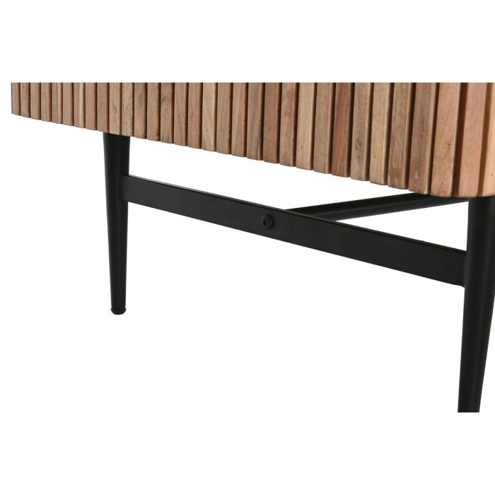 Mesa de Centro DKD Home Decor Mármol Acacia 115 x 65 x 45 cm 3