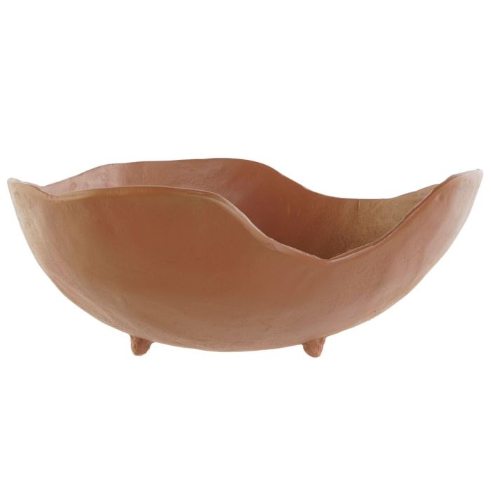 Centro de Mesa DKD Home Decor Beige Terracota Urbano 27 x 27 x 11 cm (2 Unidades) 1