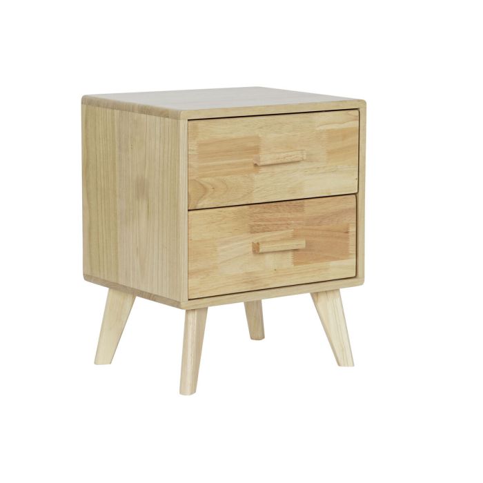 Mesita De Noche Scandi DKD Home Decor Natural 30 x 48 x 40 cm