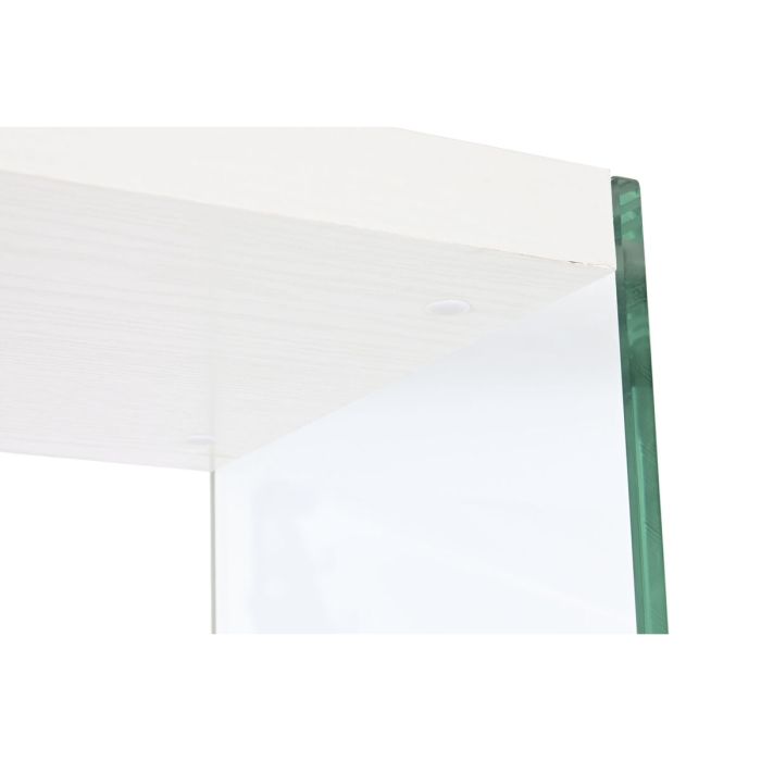 Estantería DKD Home Decor Blanco Transparente Cristal Madera MDF 40 x 30 x 180 cm (1) 4