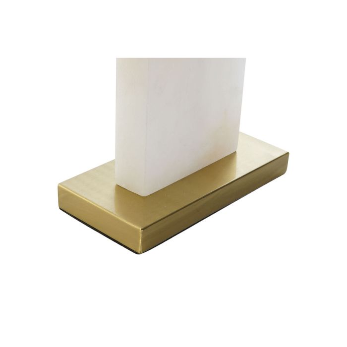 Lámpara de mesa DKD Home Decor Blanco Dorado Metal Mármol 50 W 220 V 38 x 25 x 76 cm 4 Lámpara de mesa DKD Home Decor Blanco Dorado Metal Mármol 50 W 220 V 38 x 25 x 76 cm 4