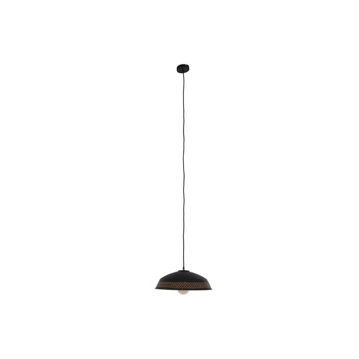 Lámpara de Techo DKD Home Decor Marrón Negro Crema Metal 50 W 42 x 42 x 24 cm (2 Unidades) 4
