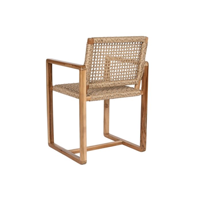Silla de Comedor DKD Home Decor Natural 54 x 53 x 83 cm 2 Silla de Comedor DKD Home Decor Natural 54 x 53 x 83 cm 2