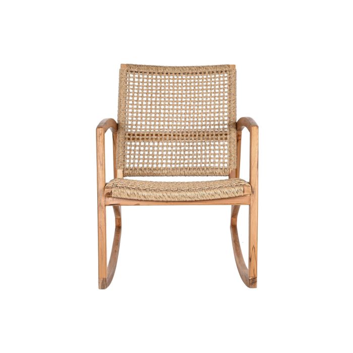 Mecedora DKD Home Decor Natural Teca 62 x 84 x 85 cm 2