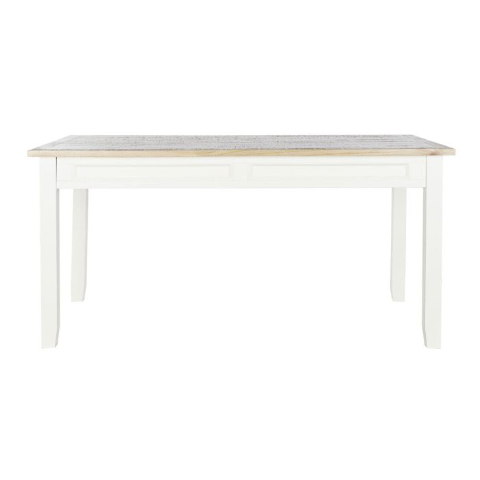 Mesa de Comedor DKD Home Decor Marrón Beige Madera de Paulonia 160 x 80 x 79 cm 2