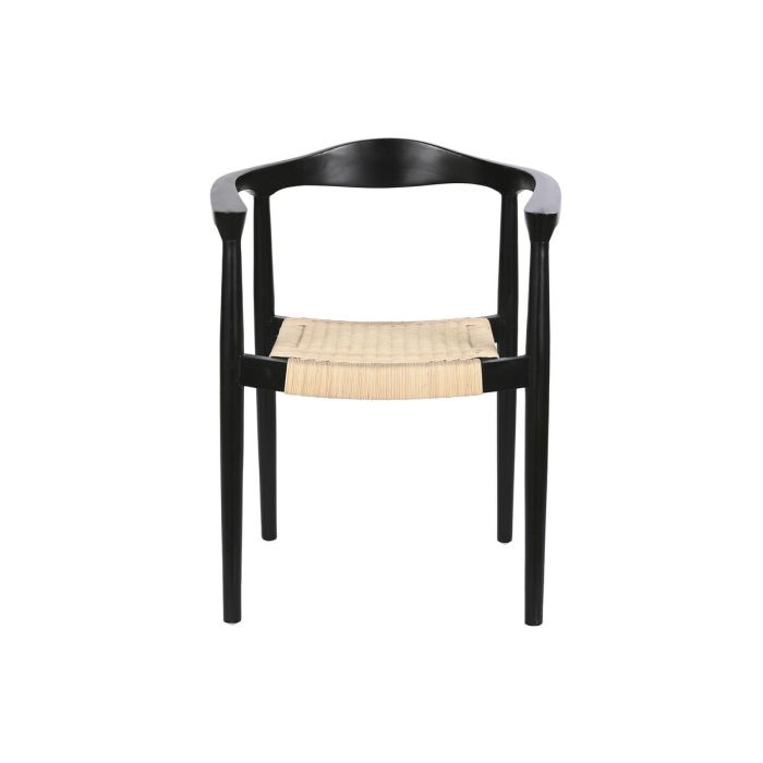 Silla DKD Home Decor Blanco Negro 59 x 55 x 78 cm 1 Silla DKD Home Decor Blanco Negro 59 x 55 x 78 cm 1