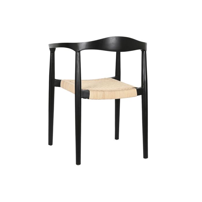 Silla DKD Home Decor Blanco Negro 59 x 55 x 78 cm 6 Silla DKD Home Decor Blanco Negro 59 x 55 x 78 cm 6