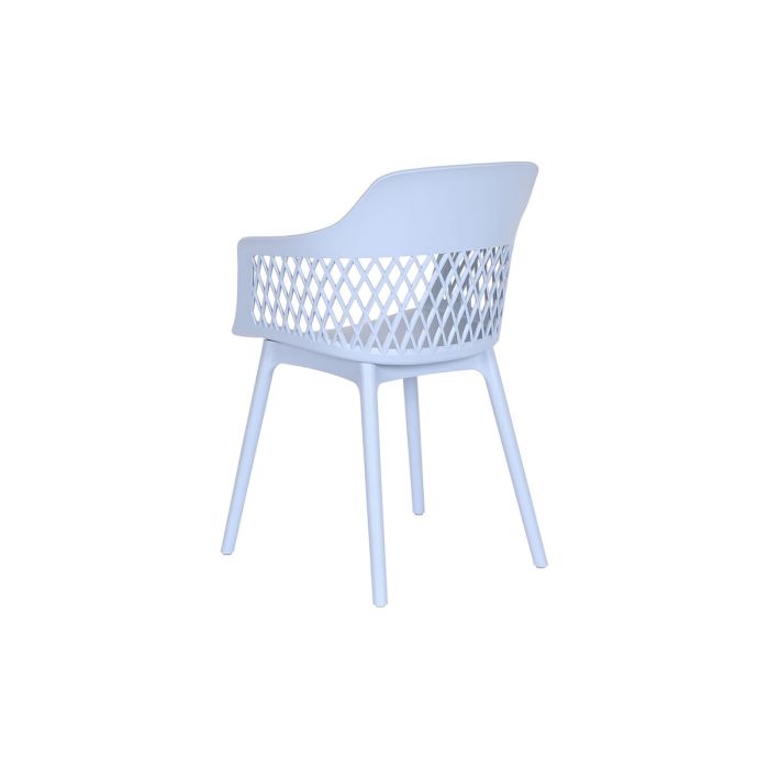 Silla DKD Home Decor Azul 55 x 57 x 83,5 cm 4