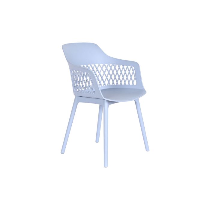 Silla Urban DKD Home Decor Azul 57 x 83.5 x 55 cm (4 Unidades)