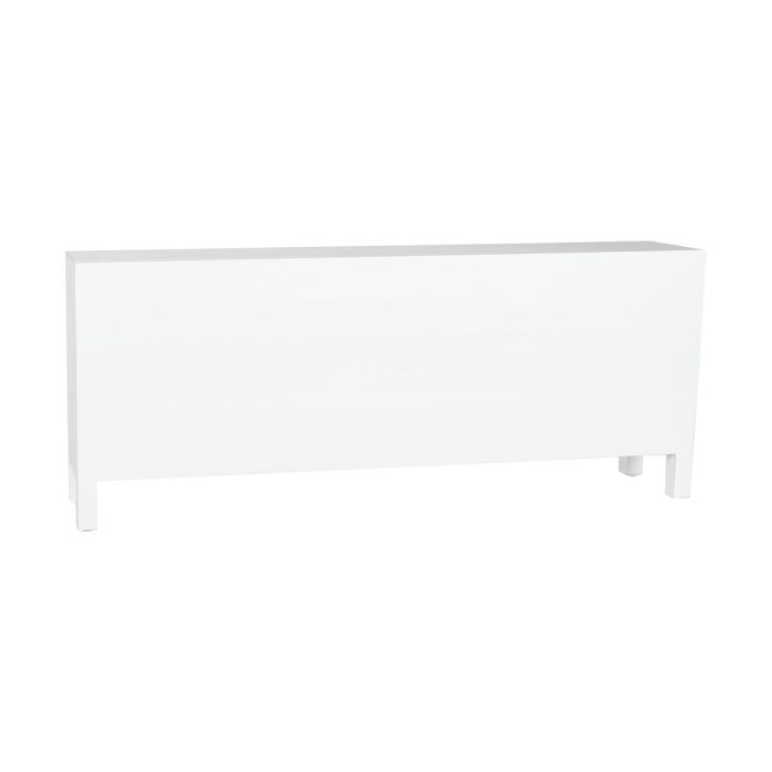 Mueble de TV DKD Home Decor Blanco Natural Abeto Madera MDF 130 x 24 x 51 cm 1