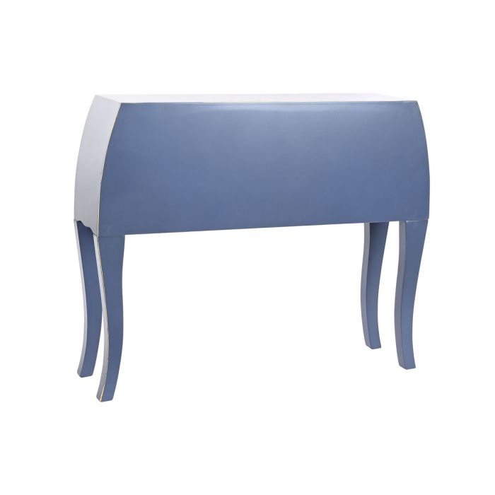 Mueble Auxiliar DKD Home Decor Azul Dorado Abeto Madera MDF 98 x 26 x 80 cm 1