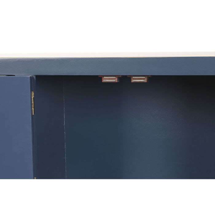 Mueble Auxiliar DKD Home Decor Azul Dorado Abeto Madera MDF 95 x 24 x 79 cm 3