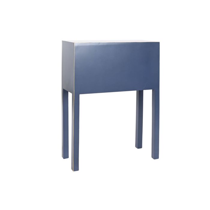 Mueble Auxiliar DKD Home Decor Azul Dorado Abeto Madera MDF 63 x 26 x 83 cm 1