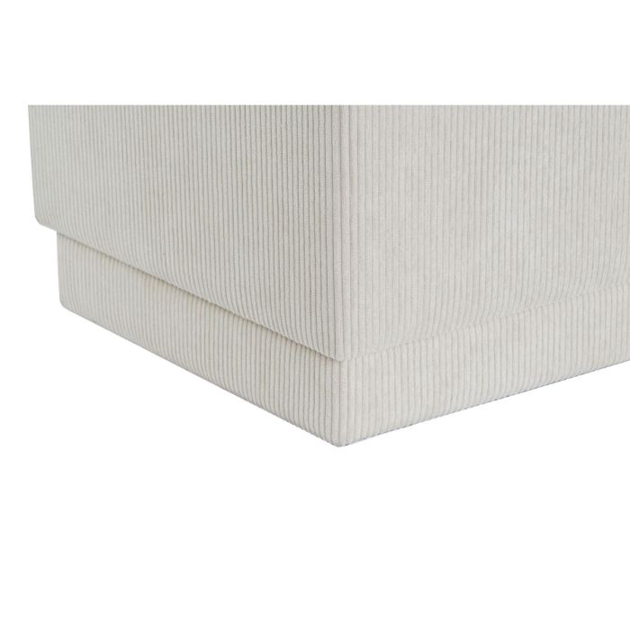 Banqueta DKD Home Decor Beige Madera MDF 100 x 40 x 40 cm 2