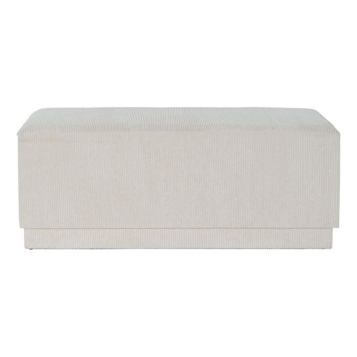 Banqueta DKD Home Decor Beige Madera MDF 100 x 40 x 40 cm 1