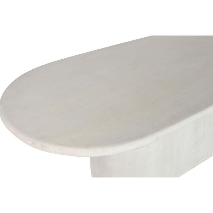 Mesa de Comedor Home ESPRIT Blanco Madera de mango 200 x 100 x 75 cm 5