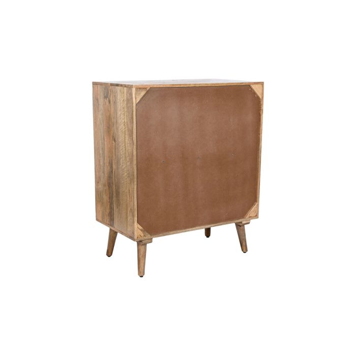 Aparador Home ESPRIT Blanco Dorado Natural Madera 80 x 45 x 97 cm 1