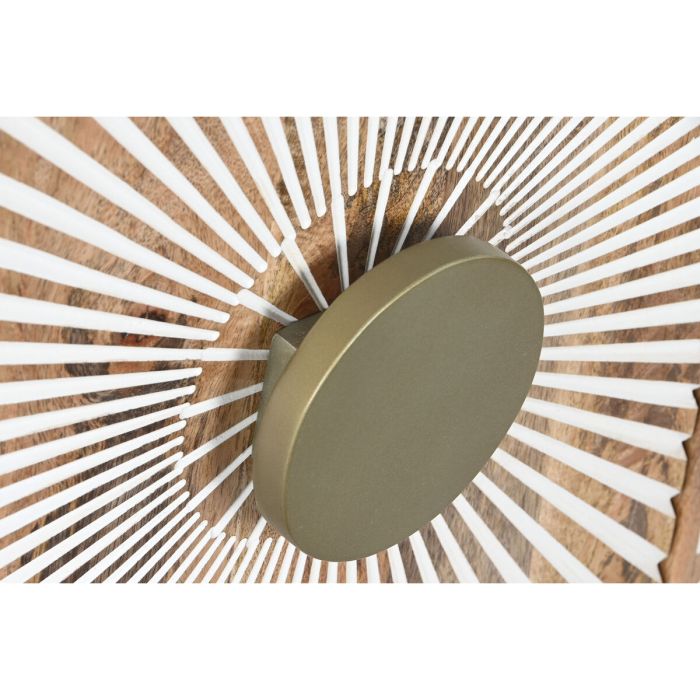 Aparador Home ESPRIT Blanco Dorado Natural Madera 145 x 45 x 80 cm 5 Aparador Home ESPRIT Blanco Dorado Natural Madera 145 x 45 x 80 cm 5