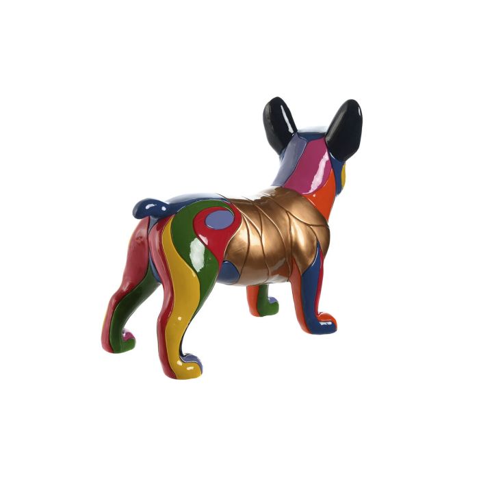 Figura Decorativa Home ESPRIT Multicolor Perro 44 x 19 x 35,5 cm 1