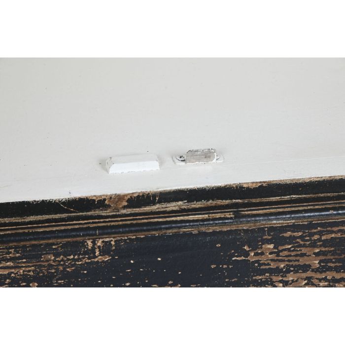 Aparador Home ESPRIT Negro Madera Cristal 170 x 40 x 100 cm 1