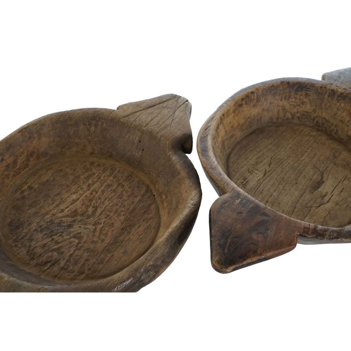 Bandeja de Aperitivos Home ESPRIT Natural Madera Teca 53 x 36 x 8 cm (2 Unidades) 5 Bandeja de Aperitivos Home ESPRIT Natural Madera Teca 53 x 36 x 8 cm (2 Unidades) 5