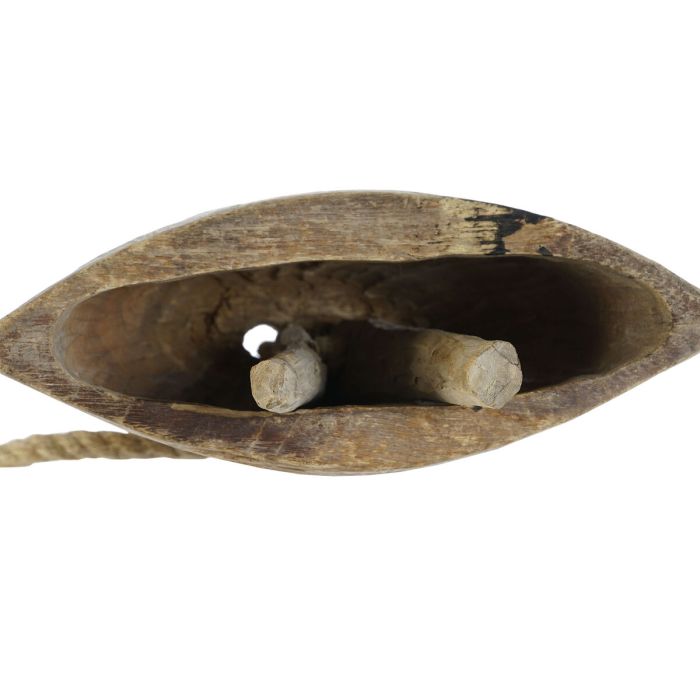 Figura Decorativa Home ESPRIT Natural 20 x 7 x 13 cm (4 Unidades) 3 Figura Decorativa Home ESPRIT Natural 20 x 7 x 13 cm (4 Unidades) 3