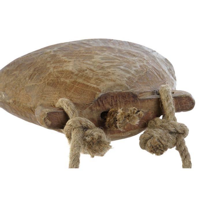 Figura Decorativa Home ESPRIT Natural 20 x 7 x 13 cm (4 Unidades) 2 Figura Decorativa Home ESPRIT Natural 20 x 7 x 13 cm (4 Unidades) 2