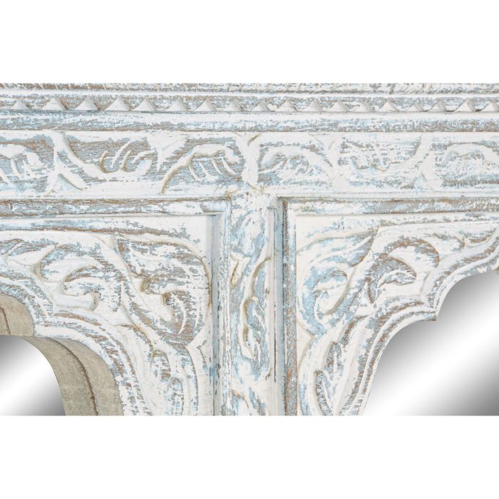 Espejo de pared Home ESPRIT Turquesa Madera Decapé 110 x 8 x 1120 cm 2 Espejo de pared Home ESPRIT Turquesa Madera Decapé 110 x 8 x 1120 cm 2
