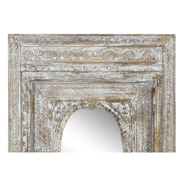 Espejo de pared Home ESPRIT Blanco Madera 68 x 8 x 145 cm 4