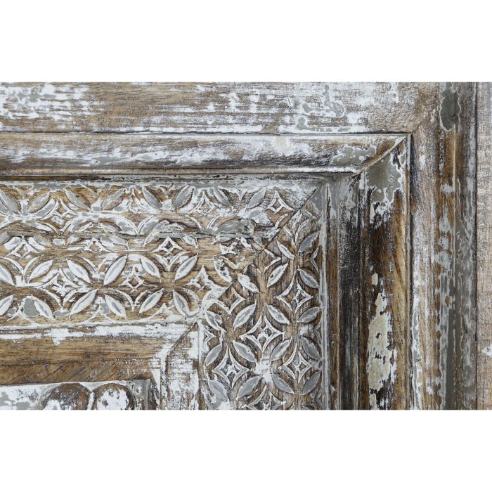 Espejo de pared Home ESPRIT Blanco Madera 68 x 8 x 145 cm 3