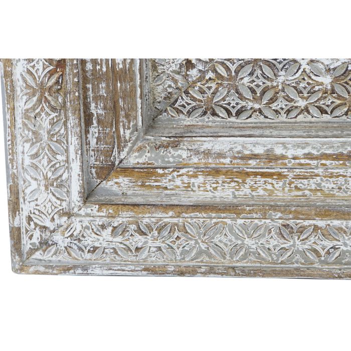Espejo de pared Home ESPRIT Blanco Madera 68 x 8 x 145 cm 2